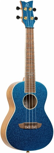 יוקללה קונצרט סדרת Element עם Blue Top