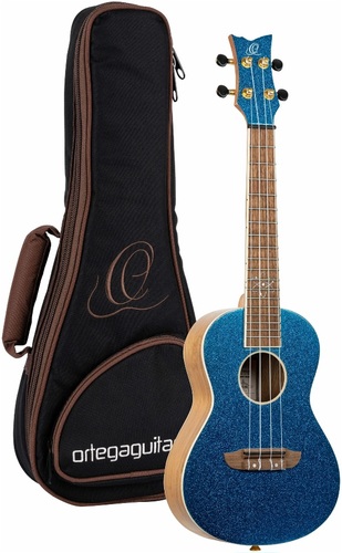 יוקללה קונצרט סדרת Element עם Blue Top