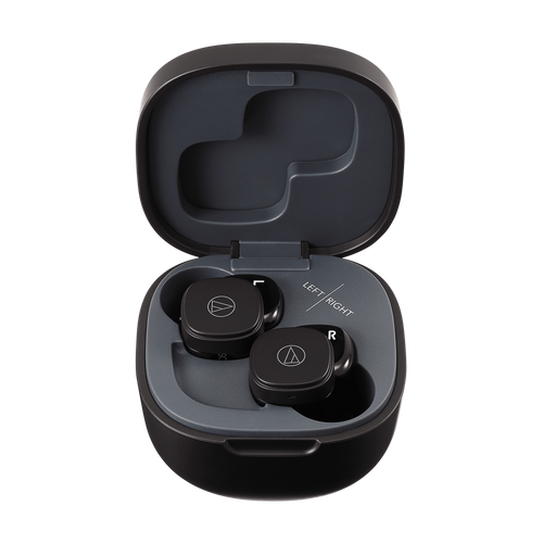 אוזניות אלחוטיות Audio Technica ATH-SQ1TWBK