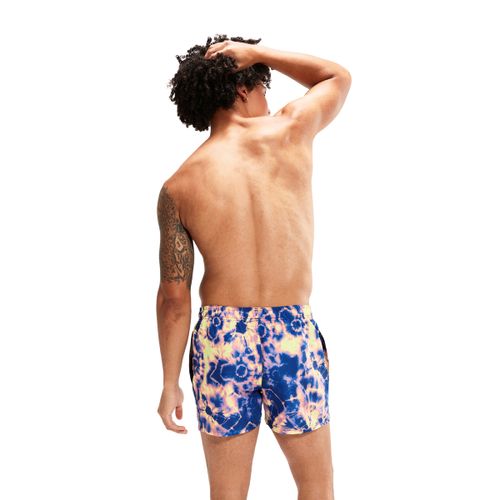 מכנס ים לגברים | Digital Printed Leisure 14″ Swim Shorts Blue/Lilac