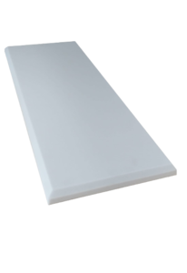 ספוג אקוסטי מלמין מקצועי עם פאזה 120x50x5 בצבע לבן מבית LEGRAND