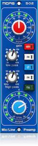 מודול למיקסר מודולרי מבית Midas דגם MICROPHONE PREAMPLIFIER 502 V2