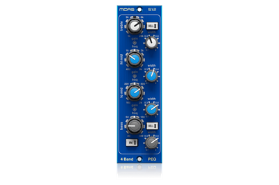 מודול למיקסר מודולרי מבית Midas דגם PARAMETRIC EQUALISER 512 V2