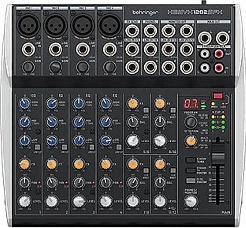 מיקסר Behringer Xenyx 1202SFX עם USB ומערך אפקטים