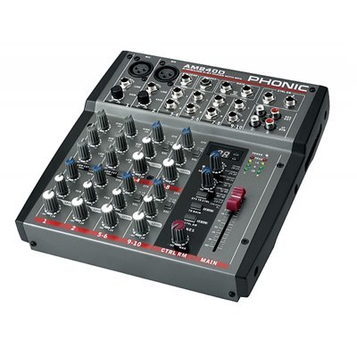  מיקסר אנלוגי 10 ערוצים PHONIC AM240D