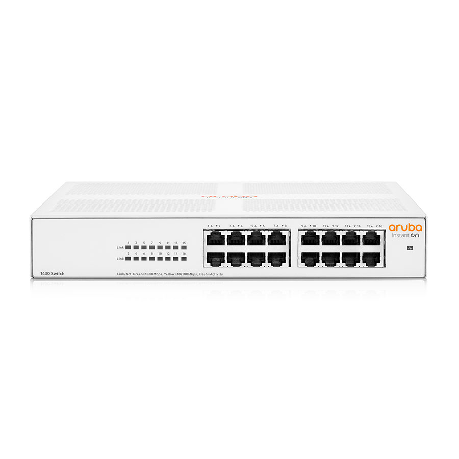 מתג רשת Aruba Instant On 1430 16G Switch R8R47A