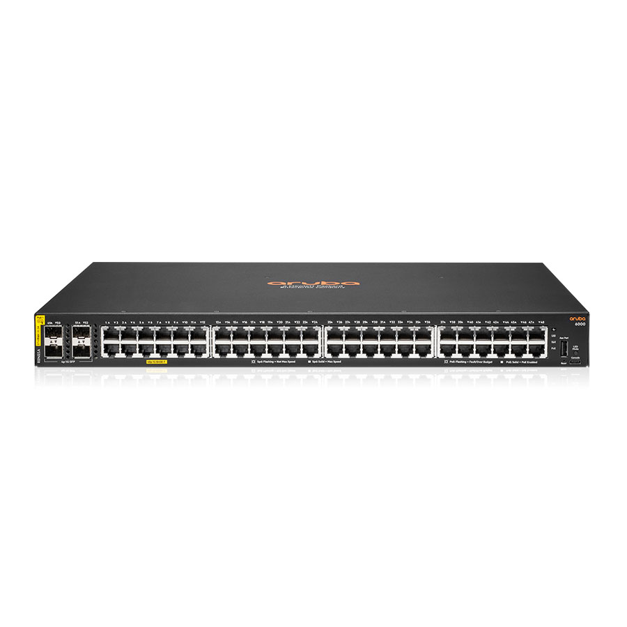 מתג מנוהל Aruba 6000 48G CL4 4SFP Switch