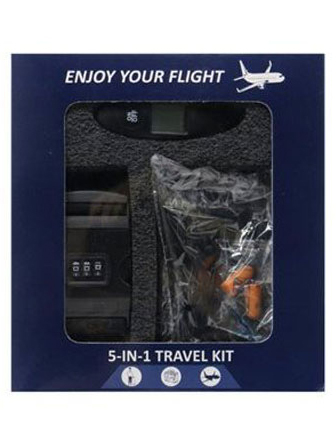 סט נסיעות 6 חלקים במארז מתנה Travel Kit
