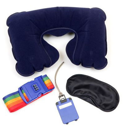 סט נסיעות 4 חלקים במארז מתנה Travel Kit
