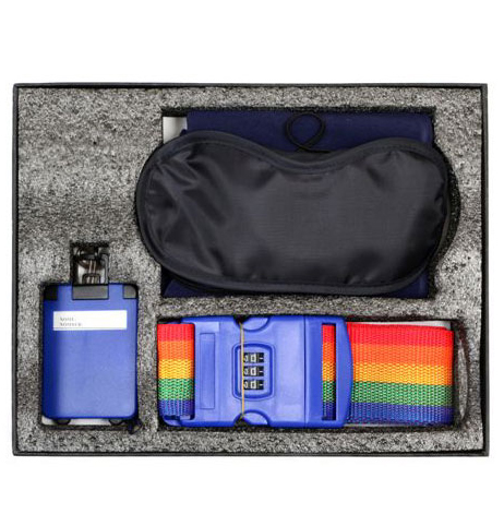 סט נסיעות 4 חלקים במארז מתנה Travel Kit