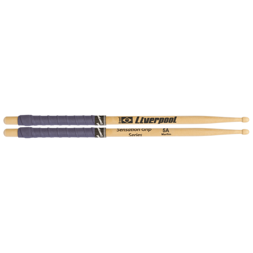 מקלות לתופים אחיזה מיוחדת Sensation Grip Series 5A Wooden Tip - Ivory מבית LIVERPOOL