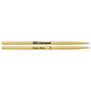 מקלות לתופים Classic Series 7A Nylon Tip מבית LIVERPOOL