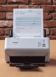 סורק מסמכים ברשת Brother ADS-4300N ברדר