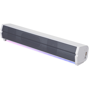 סאונד בר רמקול Bluetooth איכותי TWS עם שני רמקולים 2x5W מובנים ותאורת לד מהבהבת