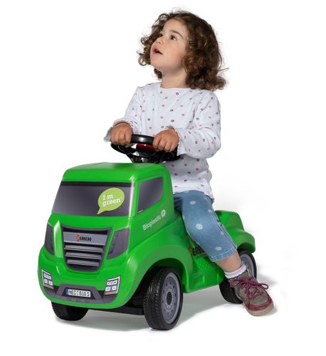 בימבה משאית Ferbedo עשויה פלסטיק BIO - ירוק