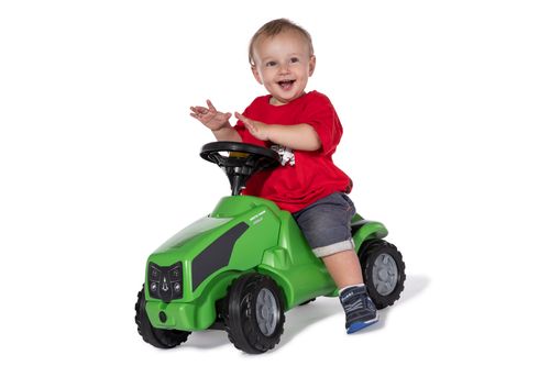 בימבה משאית mimiTrac עם מכסה מנוע נפתח - אדום