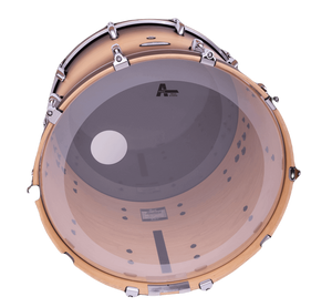 עור לבס "22 (פנימי) No Overtone 1Ply Clear מסדרת PROFLEX1 מבית ATTACK