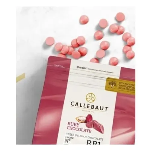 שוקולד רובי קליבו (ורוד) 500 גר' Callebaut Ruby Chocolate