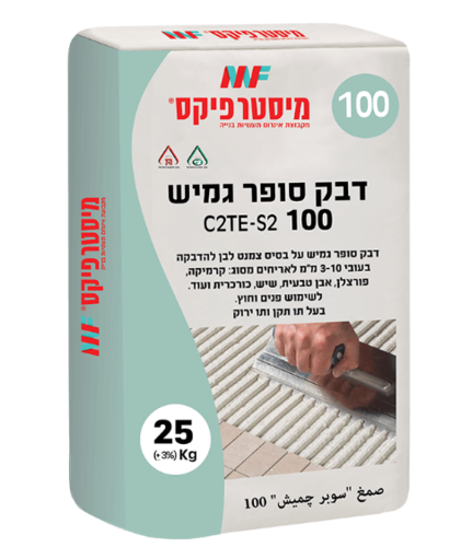 דבק סופר גמיש 100 C2TE-S2