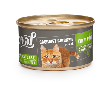 לה-קט מעדן עוף גורמה 85 גרם