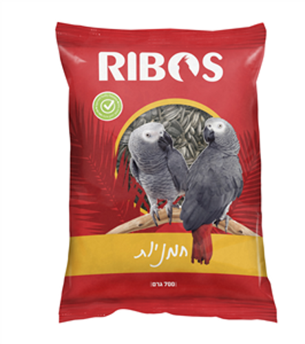 ריבוס גרעיני חמניות לתוכים 1 ק