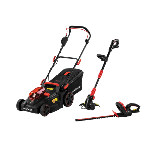 סט 20V נטען- מושלם לאחזקת גינות, מתאים לגינות עד 100 מ