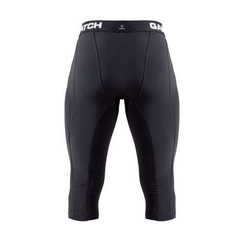 טייץ 3/4 לשחקני כדורסל עם מיגון ברכיים tights with knee padding (שחור)