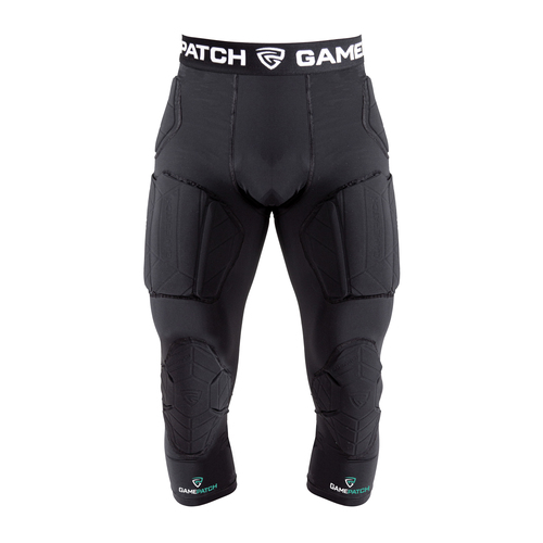 טייץ 3/4 לשחקני כדורסל עם מיגון מלא - 3/4 tights with full protection (שחור)