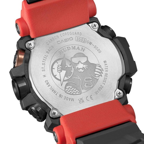 G- SHOCK GW-9500-1A4 MUDMAN הסדרה החדשה מהרו להזמין