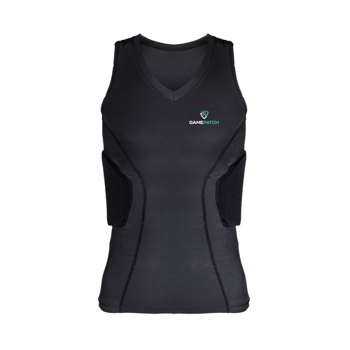 גופיית אימון מרופדת לשחקני כדורסל PRO Padded shirt - PRO (שחורה)