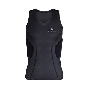 גופיית אימון מרופדת לשחקני כדורסל PRO Padded shirt - PRO (שחורה)