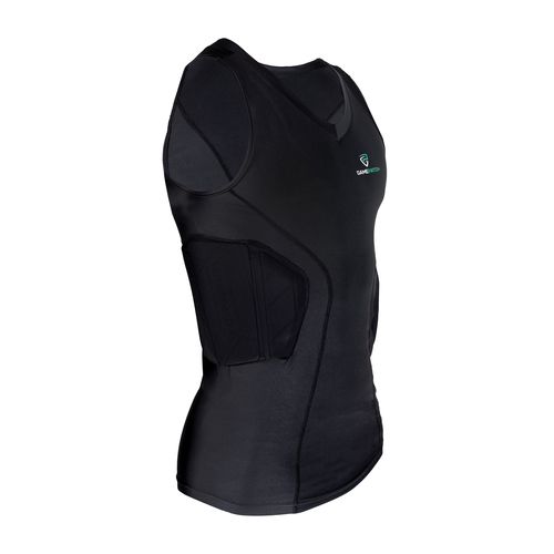 גופיית אימון מרופדת לשחקני כדורסל PRO Padded shirt - PRO (שחורה)