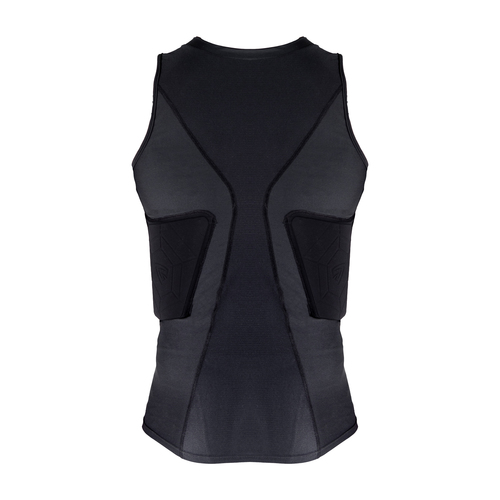 גופיית אימון מרופדת לשחקני כדורסל PRO Padded shirt - PRO (שחורה)