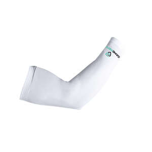 שרוול זרוע לשחקני כדורסל - Compression arm sleeve (לבן)