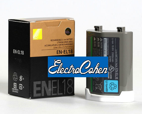 סוללה מקורית למצלמה ENEL18 NIKON