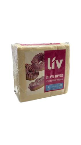 100 מפיות אירוח איכותיות 33*33ס
