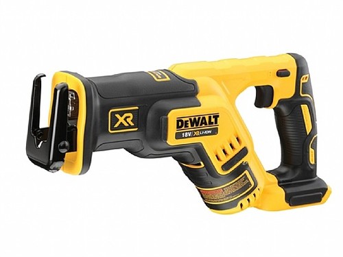 גוף מסור חרב נטען בראשלס DeW DCS367N BL 18V 