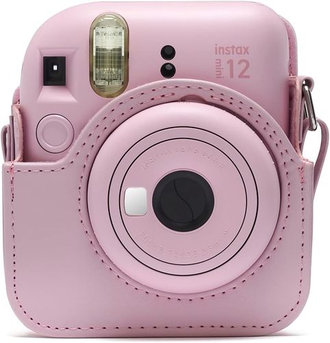 תיק לFUJI INSTAX MINI 12 ורוד- מקורי