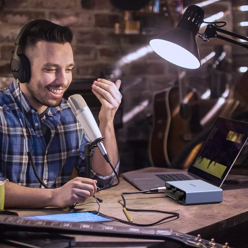 כרטיס קול Livejack Lite EC1344 עם כניסת מיקרופון וכניסת ליין ברזולוציית הקלטה גבוהה מבית DONNER