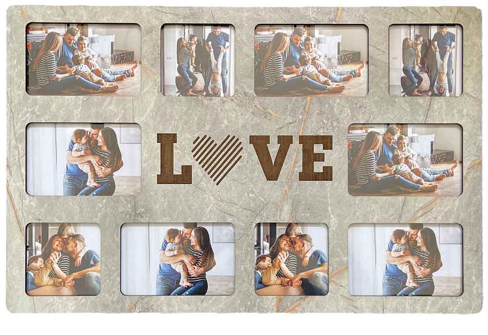 מסגרת קולאז Love