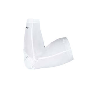 שרוול זרוע מרופד לשחקני כדורסל - Padded arm sleeve (לבן)