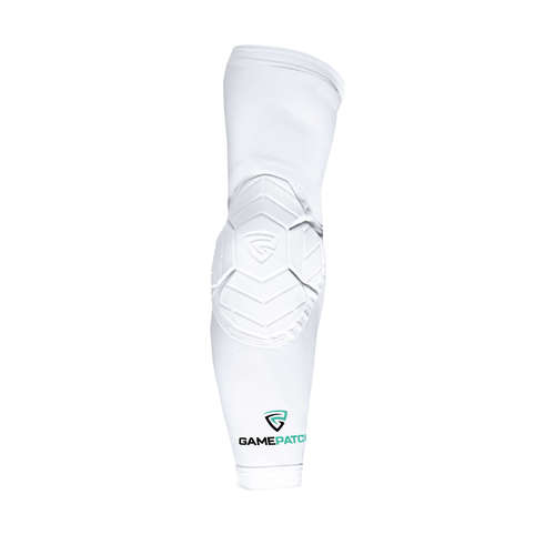 שרוול זרוע מרופד לשחקני כדורסל - Padded arm sleeve (לבן)