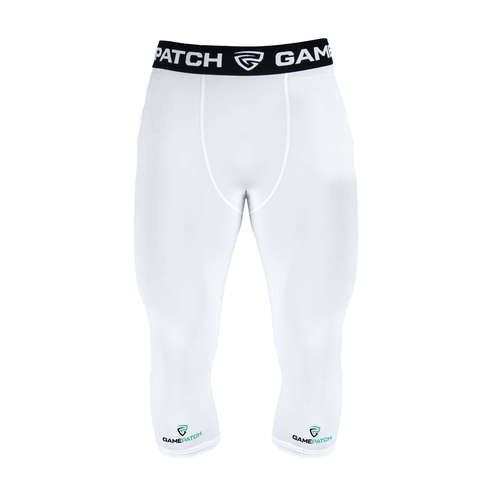 טייץ 3/4 לשחקני כדורסל - 3/4 compression tights (לבן)
