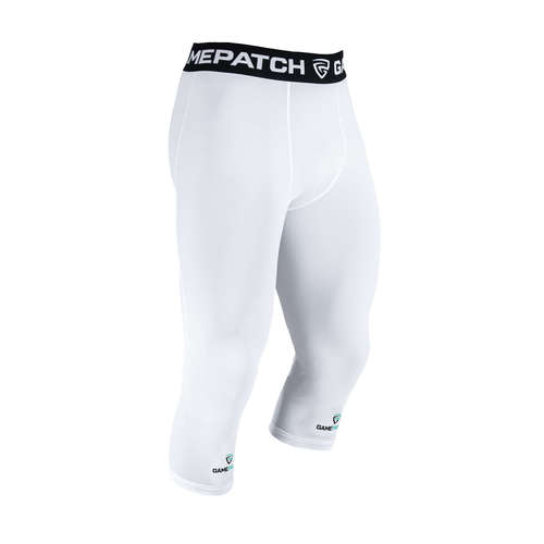 טייץ 3/4 לשחקני כדורסל - 3/4 compression tights (לבן)