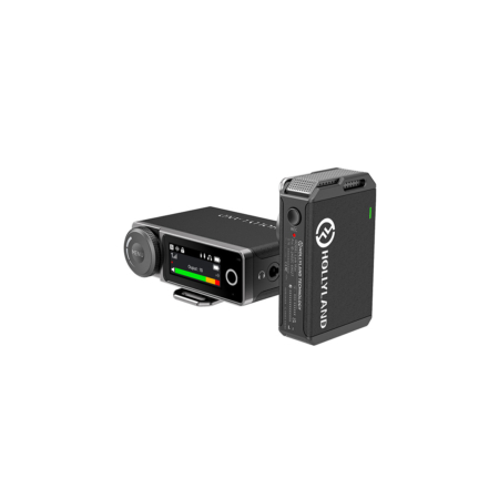 מערכת מיקרופון אלחוטית מקליטה HOLLYLAND LARK MAX SOLO