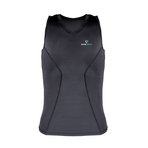 גופיית אימון לשחקני כדורסל - Compression shirt (שחורה)