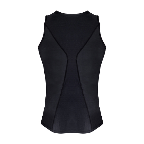 גופיית אימון לשחקני כדורסל - Compression shirt (שחורה)