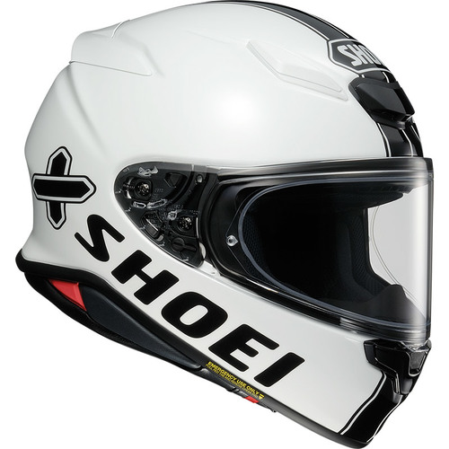 קסדת שואי מלאה שחור / לבן / כחול  - SHOEI NXR2 IDEOGRAPH TC-6