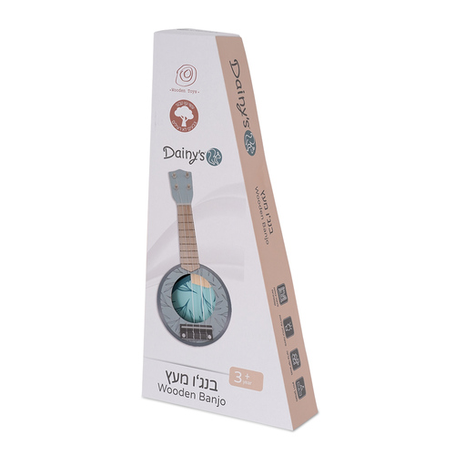 בנג’ו מעץ דייניז – Dainy’s Wooden Banjo