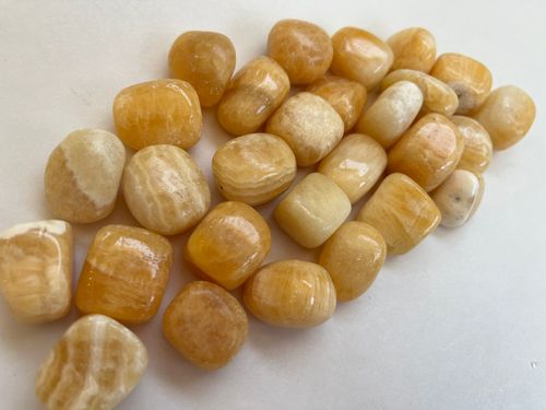 כלציט כתומה חלוק ORANGE CALCITE